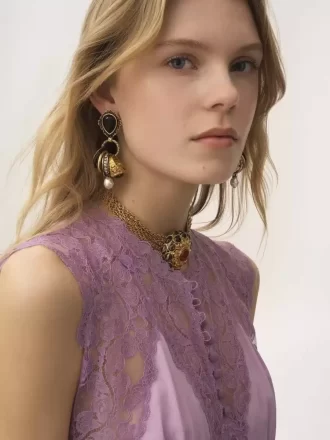 Kolczyki Chloé Antique Pearls