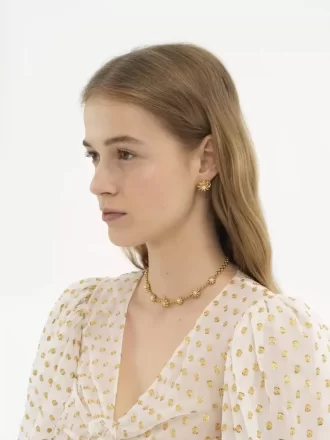 Kolczyki Chloé Mechanical Flowers