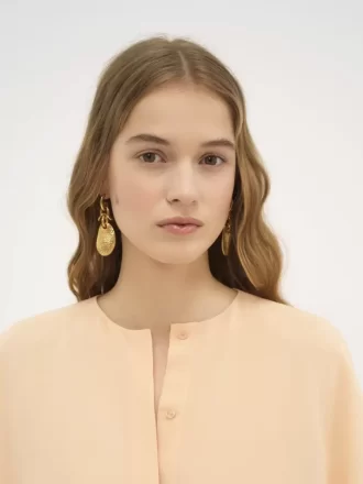 Kolczyki Chloé Petal