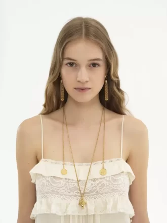 Kolczyki Chloé Pompoms