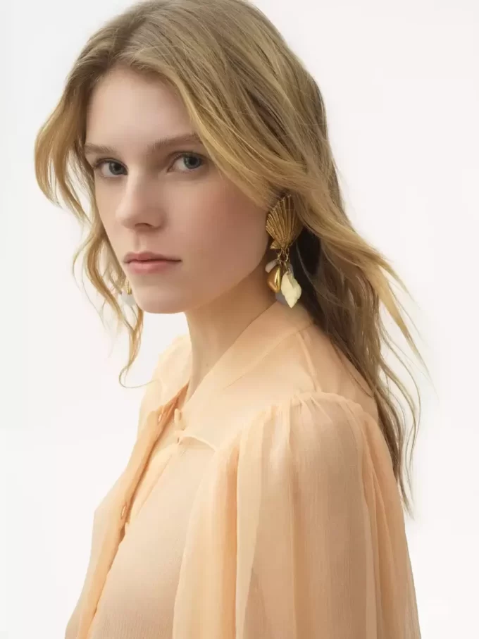 Kolczyki Chloé Shells