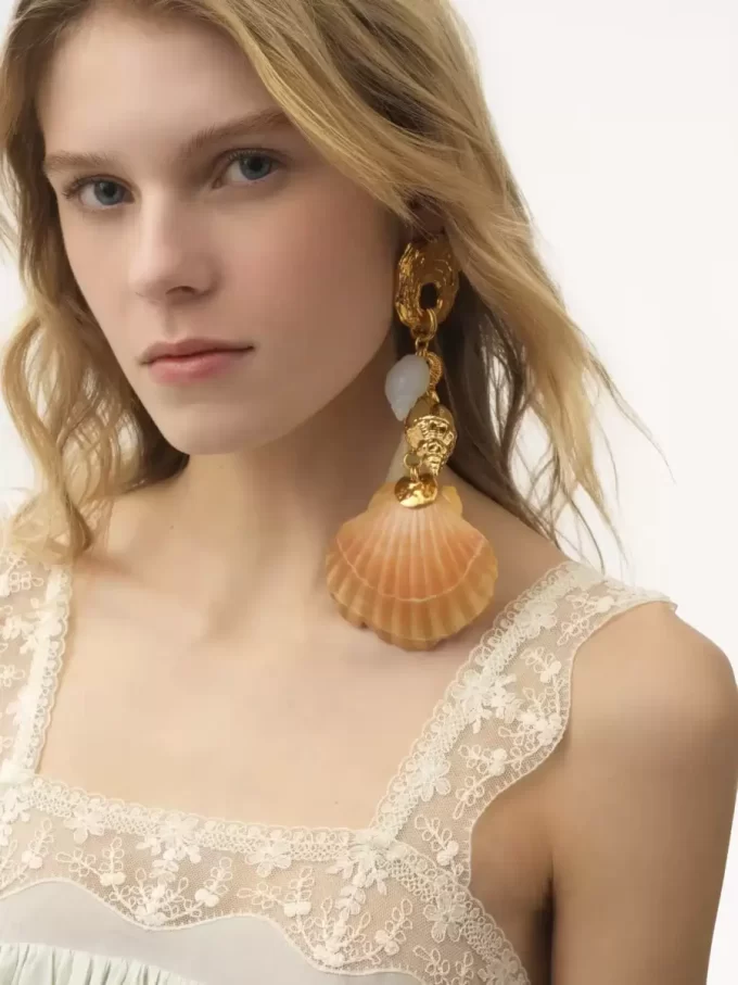 Kolczyki Chloé Shells mono Kolczyki Chloé Shells mono
