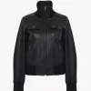 Krótki blouson ze skóry