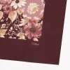 Kwadratowy szal Chloé Roses z jedwabnego twillu