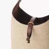 Mała torba typu hobo Marcie z włókien imitujących rafię