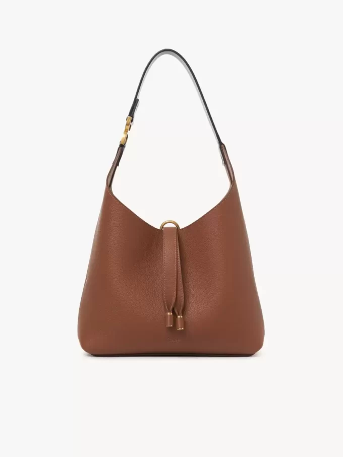 Mała torba typu hobo Marcie ze skóry licowej Mała torba typu hobo Marcie ze skóry licowej