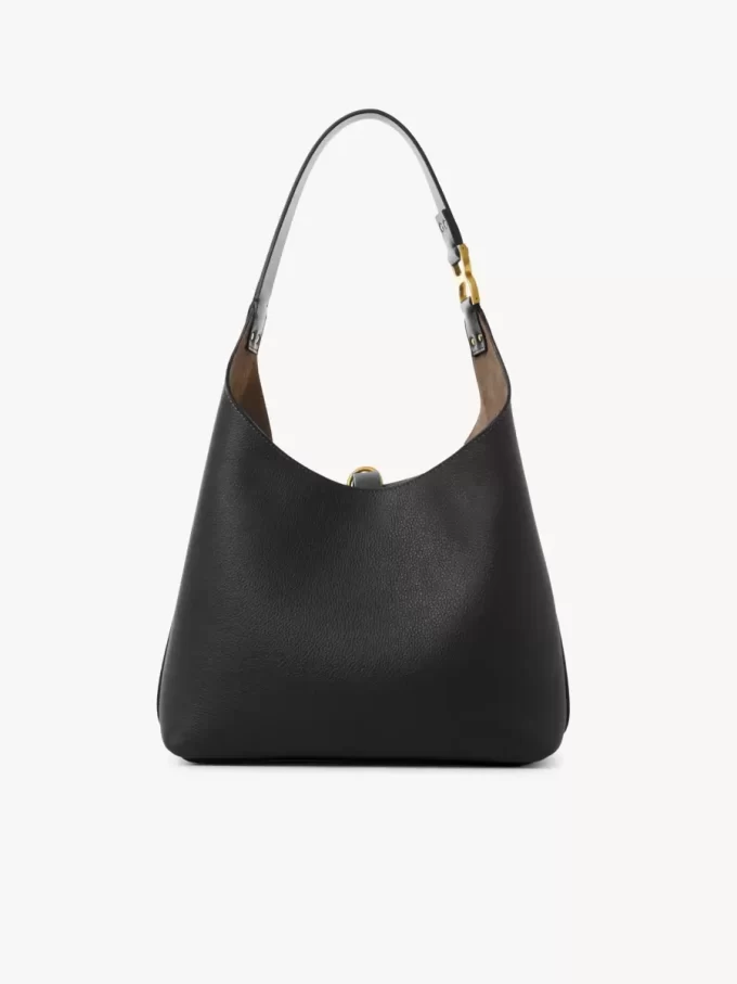 Mała torba typu hobo Marcie ze skóry licowej