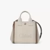 Mała torba typu tote Chloé Carry z płótna Mała torba typu tote Chloé Carry z płótna