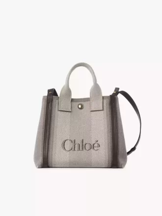 Mała torba typu tote Chloé Carry z płótna
