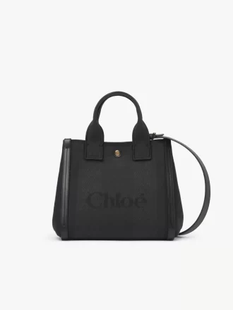 Mała torba typu tote Chloé Carry z płótna
