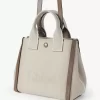 Mała torba typu tote Chloé Carry z płótna Mała torba typu tote Chloé Carry z płótna
