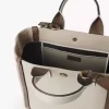 Mała torba typu tote Chloé Carry z płótna Mała torba typu tote Chloé Carry z płótna