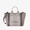 Mała torba typu tote Chloé Carry z płótna Mała torba typu tote Chloé Carry z płótna