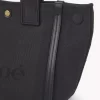 Mała torba typu tote Chloé Carry z płótna Mała torba typu tote Chloé Carry z płótna