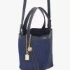 Mała torba typu tote Chloé Spin z denimu Mała torba typu tote Chloé Spin z denimu