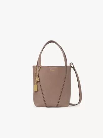 Mała torba typu tote Chloé Spin ze skóry licowej