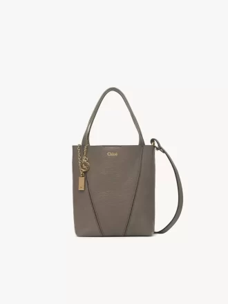 Mała torba typu tote Chloé Spin ze skóry licowej