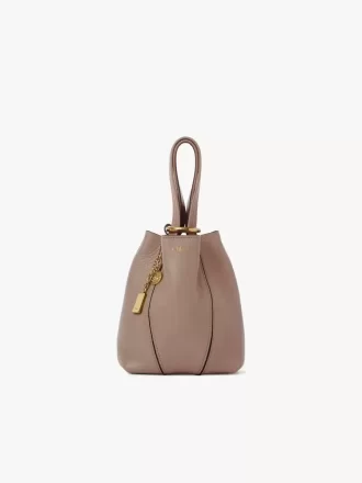 Mała torba typu tote Chloé Spin ze skóry licowej