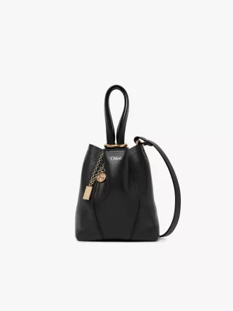 Mała torba typu tote Chloé Spin ze skóry licowej