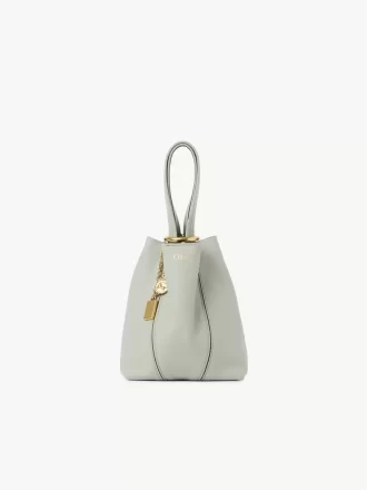 Mała torba typu tote Chloé Spin ze skóry licowej