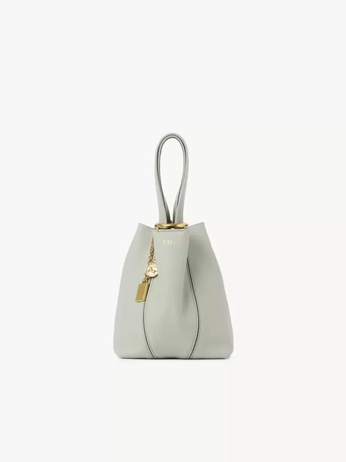Mała torba typu tote Chloé Spin ze skóry licowej Mała torba typu tote Chloé Spin ze skóry licowej
