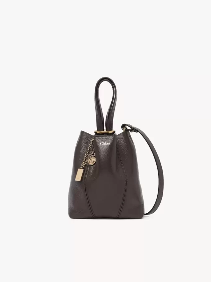 Mała torba typu tote Chloé Spin ze skóry licowej Mała torba typu tote Chloé Spin ze skóry licowej