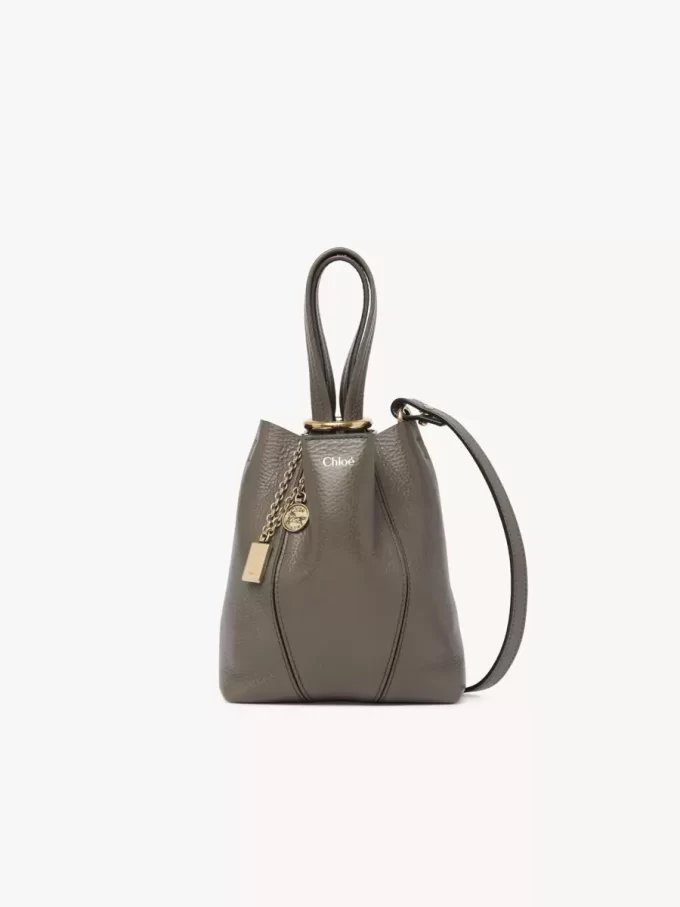 Mała torba typu tote Chloé Spin ze skóry licowej Mała torba typu tote Chloé Spin ze skóry licowej
