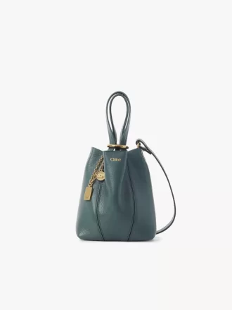 Mała torba typu tote Chloé Spin ze skóry licowej