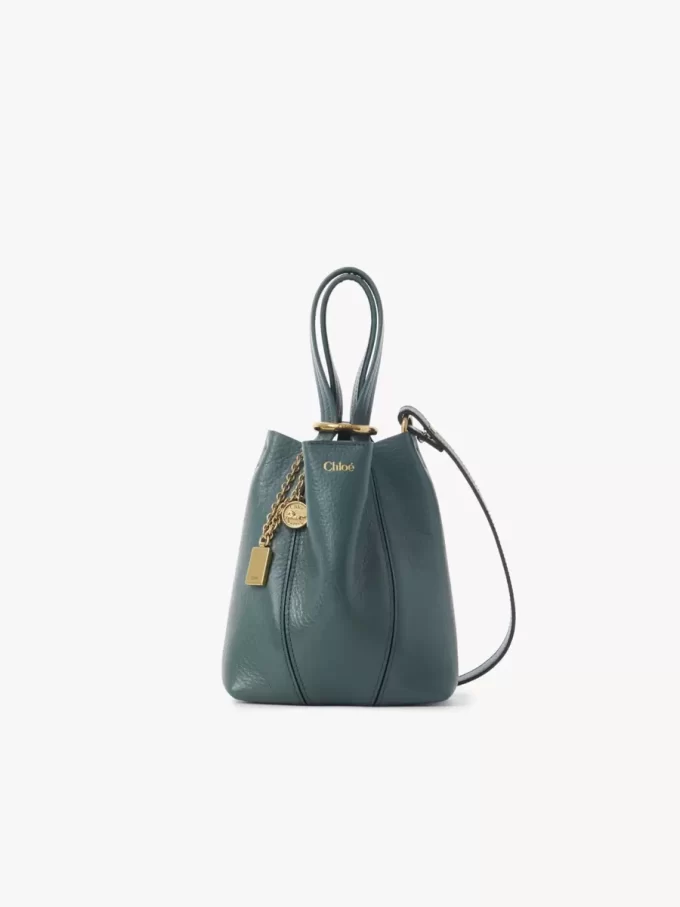 Mała torba typu tote Chloé Spin ze skóry licowej Mała torba typu tote Chloé Spin ze skóry licowej