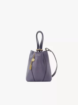 Mała torba typu tote Chloé Spin ze skóry licowej