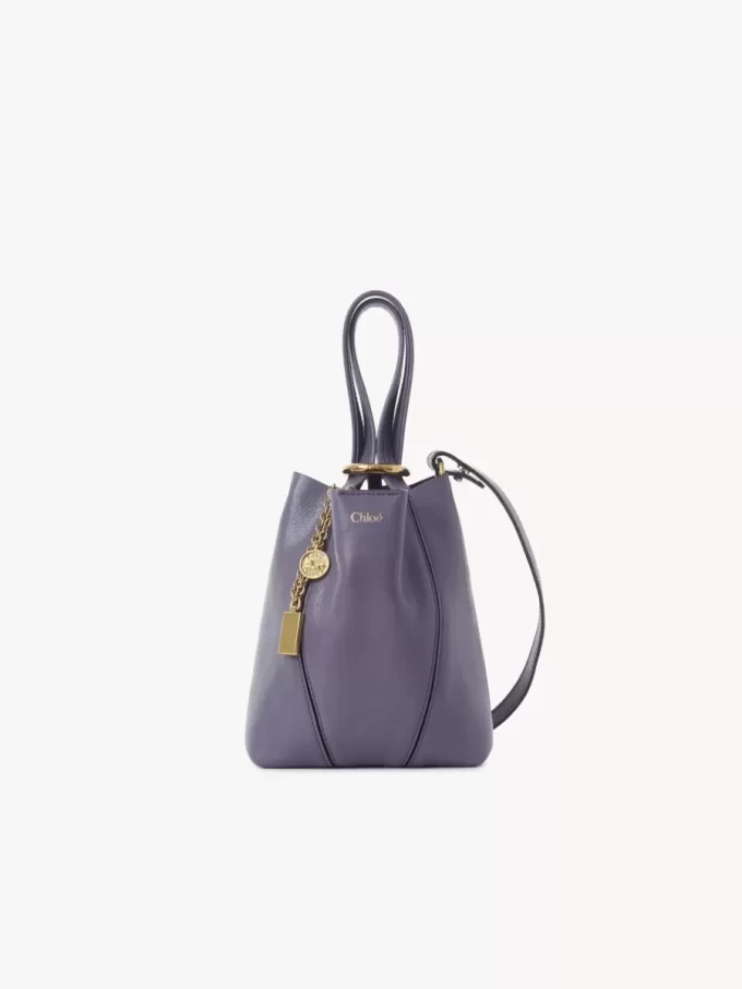 Mała torba typu tote Chloé Spin ze skóry licowej Mała torba typu tote Chloé Spin ze skóry licowej