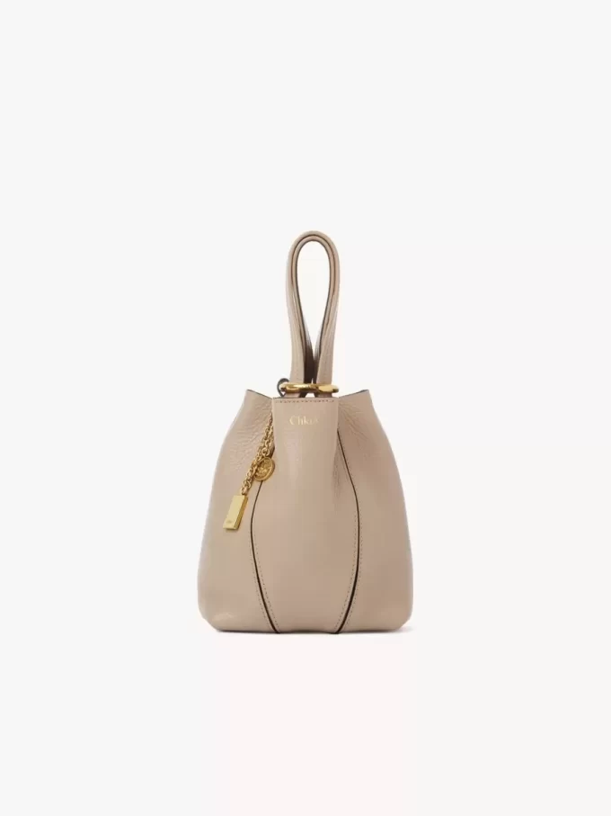 Mała torba typu tote Chloé Spin ze skóry licowej Mała torba typu tote Chloé Spin ze skóry licowej
