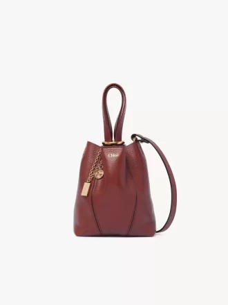 Mała torba typu tote Chloé Spin ze skóry licowej
