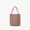 Mała torba typu tote Chloé Spin ze skóry licowej Mała torba typu tote Chloé Spin ze skóry licowej