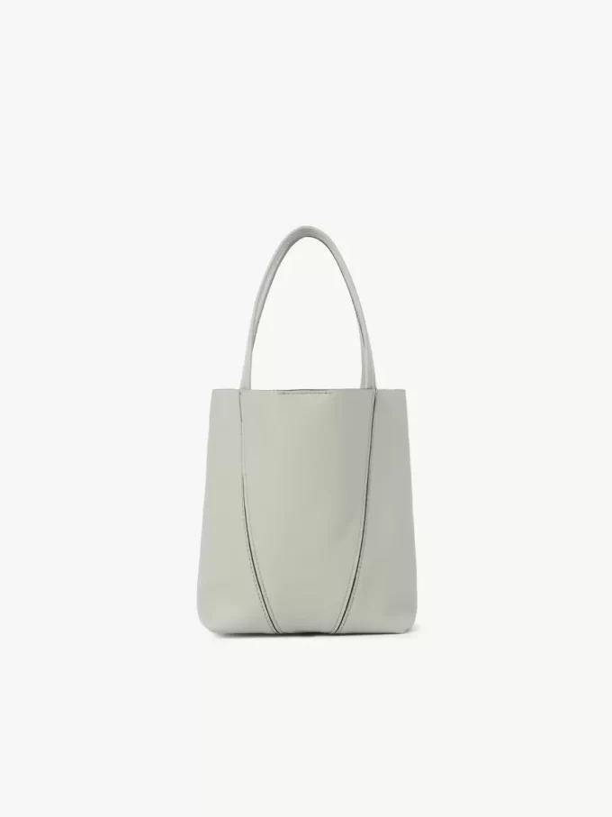 Mała torba typu tote Chloé Spin ze skóry licowej Mała torba typu tote Chloé Spin ze skóry licowej