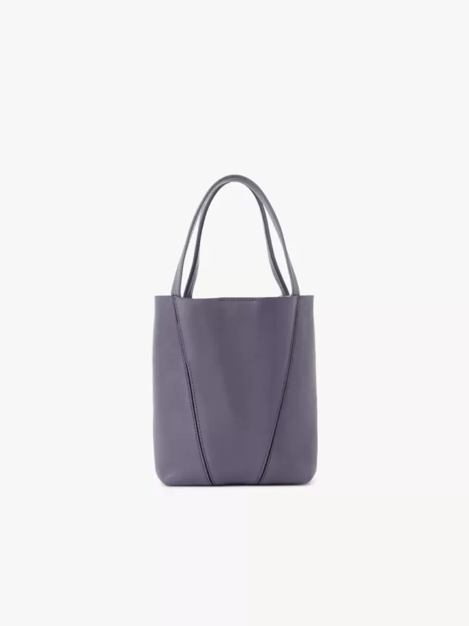 Mała torba typu tote Chloé Spin ze skóry licowej Mała torba typu tote Chloé Spin ze skóry licowej