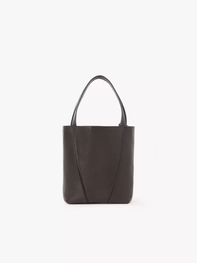 Mała torba typu tote Chloé Spin ze skóry licowej Mała torba typu tote Chloé Spin ze skóry licowej