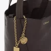 Mała torba typu tote Chloé Spin ze skóry licowej Mała torba typu tote Chloé Spin ze skóry licowej