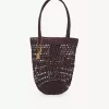 Mała torba typu tote Summer Banana z rafii Mała torba typu tote Summer Banana z rafii