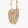 Mała torba typu tote Summer Banana z rafii Mała torba typu tote Summer Banana z rafii