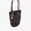 Mała torba typu tote Summer Banana z rafii Mała torba typu tote Summer Banana z rafii