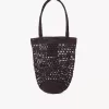 Mała torba typu tote Summer Banana z rafii Mała torba typu tote Summer Banana z rafii