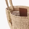 Mała torba typu tote Summer Banana z rafii Mała torba typu tote Summer Banana z rafii