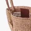 Mała torba typu tote Summer Banana z rafii Mała torba typu tote Summer Banana z rafii