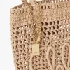Mała torba typu tote Summer Banana z rafii Mała torba typu tote Summer Banana z rafii