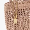 Mała torba typu tote Summer Banana z rafii Mała torba typu tote Summer Banana z rafii