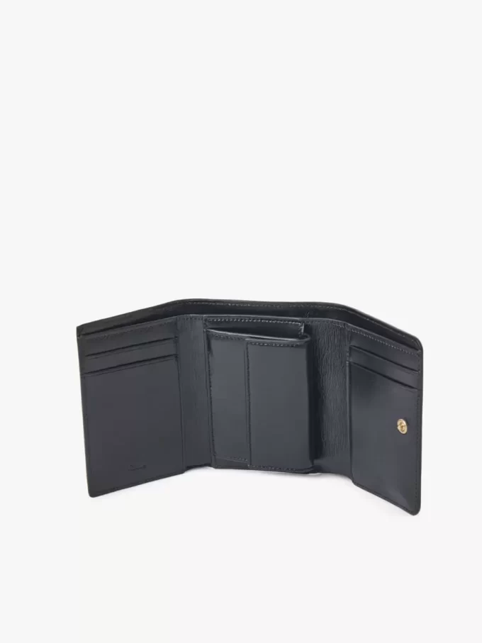 Mała torebka Chloé Iconic tri-fold ze skóry imitującej skórę krokodyla