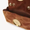 Mała torebka na ramię Chloé Heritage z aksamitu Mała torebka na ramię Chloé Heritage z aksamitu