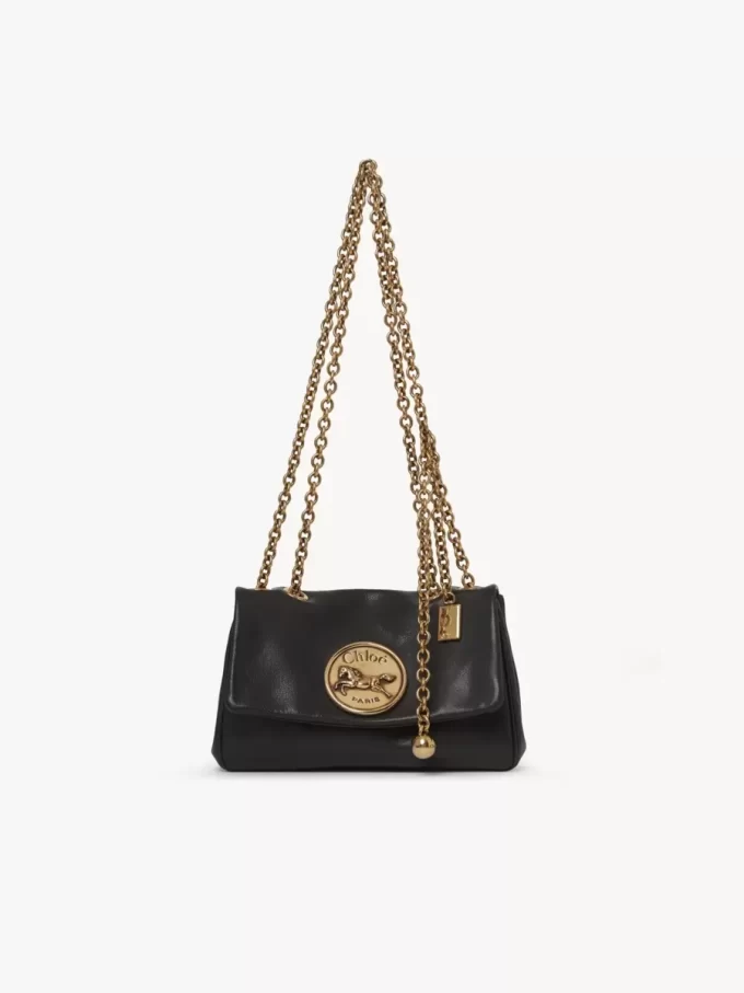 Mała torebka na ramię Chloé Heritage ze skóry licowej Mała torebka na ramię Chloé Heritage ze skóry licowej