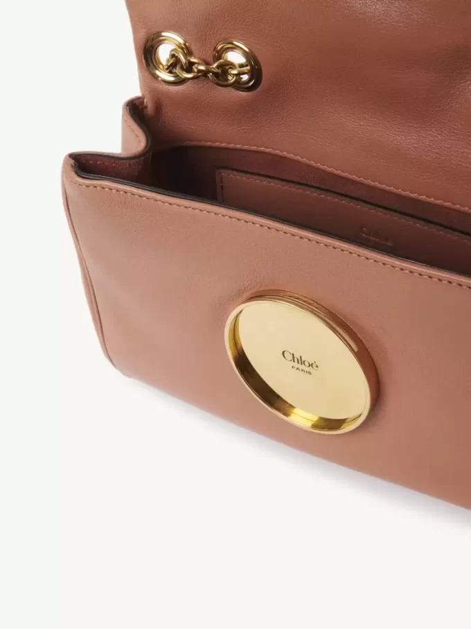 Mała torebka na ramię Chloé Heritage ze skóry licowej Mała torebka na ramię Chloé Heritage ze skóry licowej